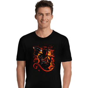 Daily_Deal_Shirts Premium Shirts, Unisex / Small / Black The Tiefling Warrior