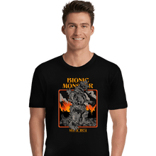 Load image into Gallery viewer, Secret_Shirts Premium Shirts, Unisex / Small / Black Bionic Monster