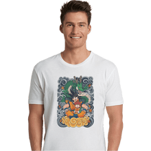 Load image into Gallery viewer, Shirts Premium Shirts, Unisex / Small / White Goku and Gohan