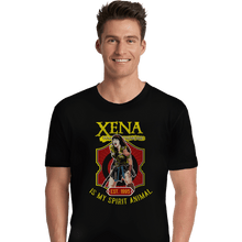 Load image into Gallery viewer, Shirts Premium Shirts, Unisex / Small / Black Xena Warrior Spirit Animal