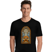 Load image into Gallery viewer, Shirts Premium Shirts, Unisex / Small / Black Stained Glass Aang