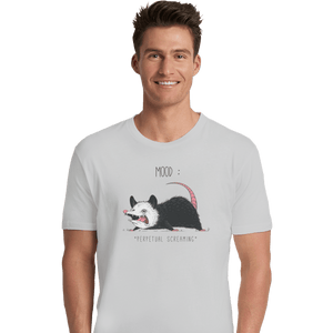 Shirts Premium Shirts, Unisex / Small / White Mood Possum