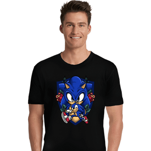 Daily_Deal_Shirts Premium Shirts, Unisex / Small / Black Sonic The Hedgehog