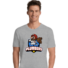 Load image into Gallery viewer, Daily_Deal_Shirts Premium Shirts, Unisex / Small / Sports Grey Go Plumbers