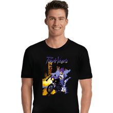 Load image into Gallery viewer, Shirts Premium Shirts, Unisex / Small / Black Purple Vegeta