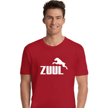 Load image into Gallery viewer, Shirts Premium Shirts, Unisex / Small / Red Zuul Athletics
