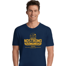 Load image into Gallery viewer, Daily_Deal_Shirts Premium Shirts, Unisex / Small / Navy USCSS  Nostromo
