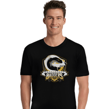 Load image into Gallery viewer, Shirts Premium Shirts, Unisex / Small / Black Hufflepuff Badgers