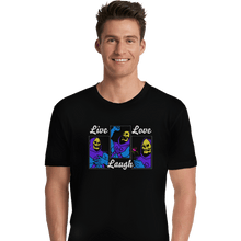 Load image into Gallery viewer, Shirts Premium Shirts, Unisex / Small / Black Live Laugh Love