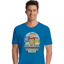 Load image into Gallery viewer, Shirts Premium Shirts, Unisex / Small / Sapphire Thunder Kittens