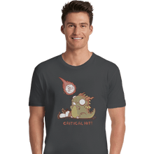 Load image into Gallery viewer, Shirts Premium Shirts, Unisex / Small / Charcoal Critical Hit