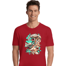 Load image into Gallery viewer, Daily_Deal_Shirts Premium Shirts, Unisex / Small / Red Water Blade