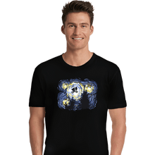 Load image into Gallery viewer, Secret_Shirts Premium Shirts, Unisex / Small / Black Starry Extraterrestrial