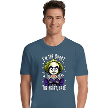 Load image into Gallery viewer, Daily_Deal_Shirts Premium Shirts, Unisex / Small / Indigo Blue I'm The Ghost With The Heart