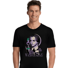 Load image into Gallery viewer, Shirts Premium Shirts, Unisex / Small / Black Wednesday Addams