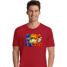 Load image into Gallery viewer, Shirts Premium Shirts, Unisex / Small / Red Ro Bro Fist