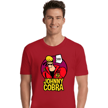 Load image into Gallery viewer, Shirts Premium Shirts, Unisex / Small / Red Johnny Cobra