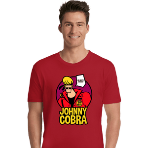 Shirts Premium Shirts, Unisex / Small / Red Johnny Cobra