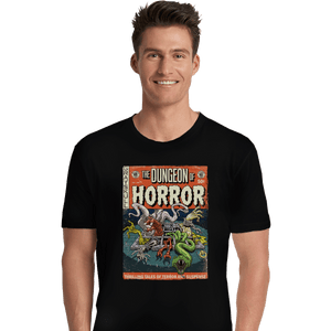 Shirts Premium Shirts, Unisex / Small / Black The Dungeon Of Horror