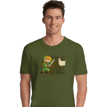 Load image into Gallery viewer, Shirts Premium Shirts, Unisex / Small / Military Green Hylian Pinata