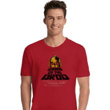 Load image into Gallery viewer, Shirts Premium Shirts, Unisex / Small / Red Dawn Of The Droid