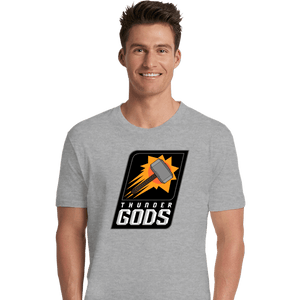 Shirts Premium Shirts, Unisex / Small / Sports Grey Thunder Gods