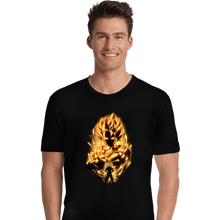 Load image into Gallery viewer, Shirts Premium Shirts, Unisex / Small / Black Golden Saiyan Vegito