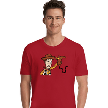 Load image into Gallery viewer, Secret_Shirts Premium Shirts, Unisex / Small / Red Snake In A Boot