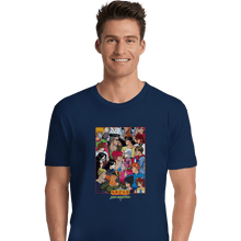 Load image into Gallery viewer, Shirts Premium Shirts, Unisex / Small / Navy Dark Tournament Clash Of Demons