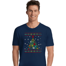 Load image into Gallery viewer, Shirts Premium Shirts, Unisex / Small / Navy Ugly RPG Christmas Shirt