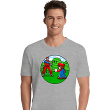 Load image into Gallery viewer, Secret_Shirts Premium Shirts, Unisex / Small / Sports Grey Two Marios
