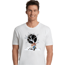 Load image into Gallery viewer, Secret_Shirts Premium Shirts, Unisex / Small / White Death Peak