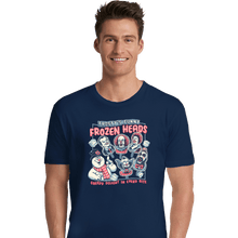 Load image into Gallery viewer, Daily_Deal_Shirts Premium Shirts, Unisex / Small / Navy Frozen Heads