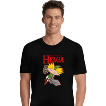 Load image into Gallery viewer, Daily_Deal_Shirts Premium Shirts, Unisex / Small / Black The Legend Of Helga