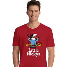 Load image into Gallery viewer, Daily_Deal_Shirts Premium Shirts, Unisex / Small / Red Little Nickys