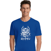 Load image into Gallery viewer, Shirts Premium Shirts, Unisex / Small / Royal Blue Blue Bomber Oni