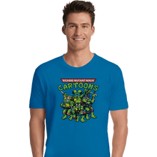 Load image into Gallery viewer, Shirts Premium Shirts, Unisex / Small / Sapphire Ninja Cartoons