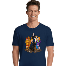Load image into Gallery viewer, Secret_Shirts Premium Shirts, Unisex / Small / Navy Scooby Suprise