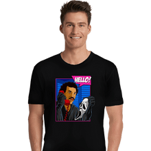 Load image into Gallery viewer, Daily_Deal_Shirts Premium Shirts, Unisex / Small / Black Hello Slasher