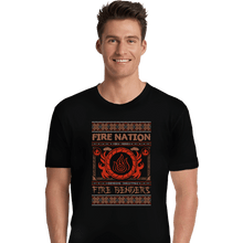 Load image into Gallery viewer, Shirts Premium Shirts, Unisex / Small / Black Fire Nation Ugly Sweater