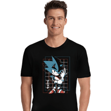 Load image into Gallery viewer, Shirts Premium Shirts, Unisex / Small / Black 3D Hedgehog