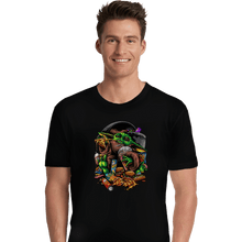 Load image into Gallery viewer, Shirts Premium Shirts, Unisex / Small / Black Junk Food