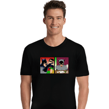 Load image into Gallery viewer, Secret_Shirts Premium Shirts, Unisex / Small / Black Batman Yelling At Catwoman