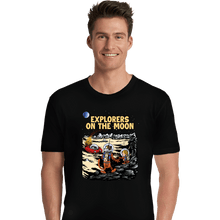 Load image into Gallery viewer, Daily_Deal_Shirts Premium Shirts, Unisex / Small / Black Explorers On The Moon