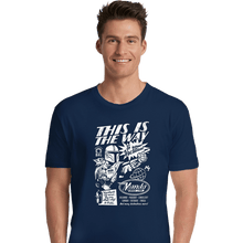 Load image into Gallery viewer, Daily_Deal_Shirts Premium Shirts, Unisex / Small / Navy Mando Space Lines