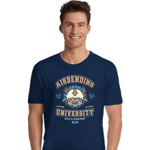 Load image into Gallery viewer, Secret_Shirts Premium Shirts, Unisex / Small / Navy Airbending University