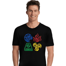 Load image into Gallery viewer, Secret_Shirts Premium Shirts, Unisex / Small / Black Four Nations