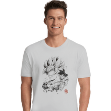 Load image into Gallery viewer, Shirts Premium Shirts, Unisex / Small / White Super Saiyan Warrior