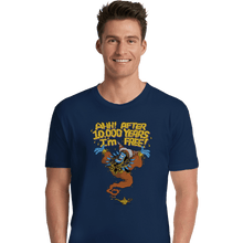 Load image into Gallery viewer, Shirts Premium Shirts, Unisex / Small / Navy Genie Repulsa