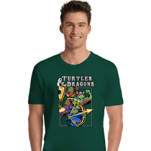 Load image into Gallery viewer, Daily_Deal_Shirts Premium Shirts, Unisex / Small / Forest Turtles &amp; Dragons

